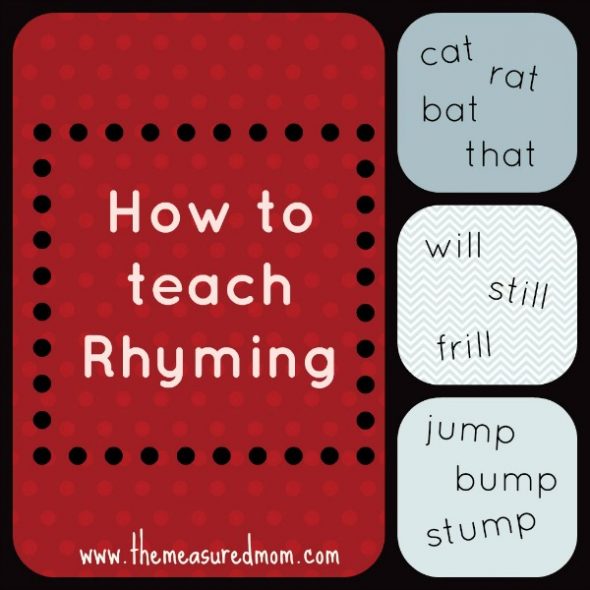 Wondering how to teach rhyming? Learn some playful ways to learn, plus a list of rhyming games that your child will love. 