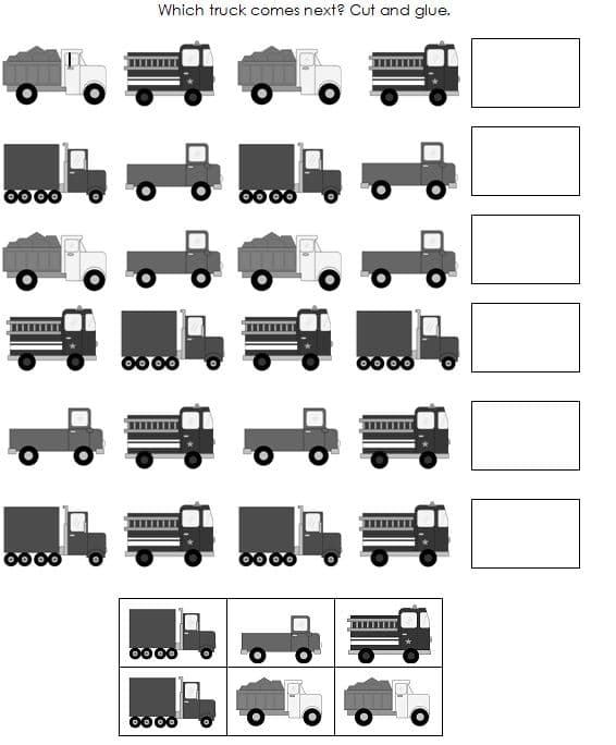 Truck Patterns The Measured Mom