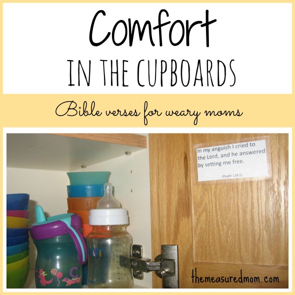 Comfort in the Cupboards: Comforting Bible verses for 