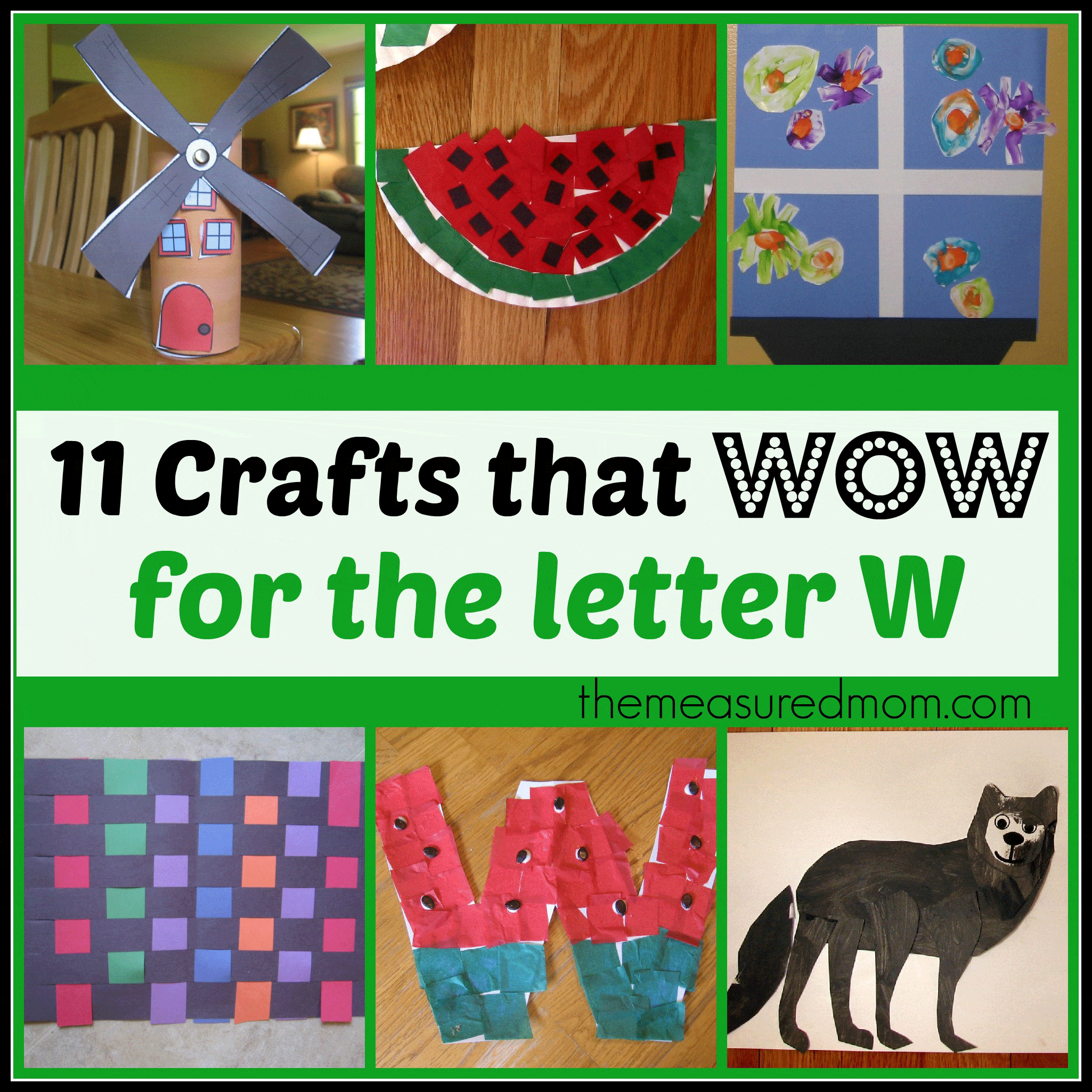 Letter W crafts - The Measured Mom