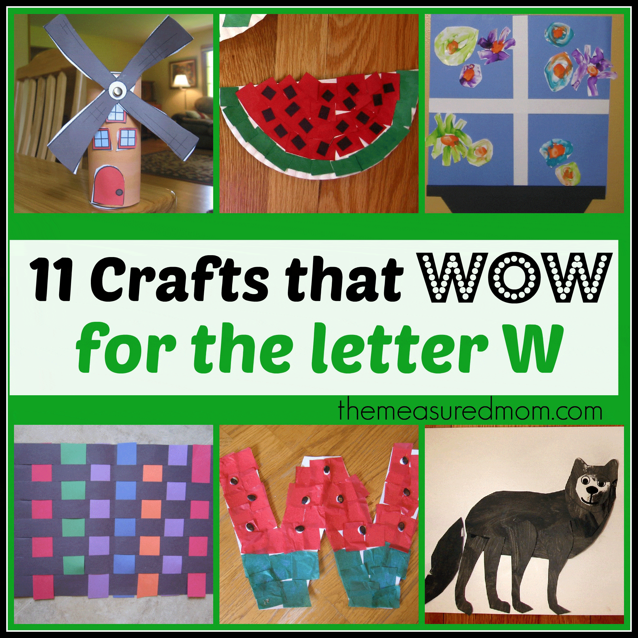 Letter W Crafts The Measured Mom