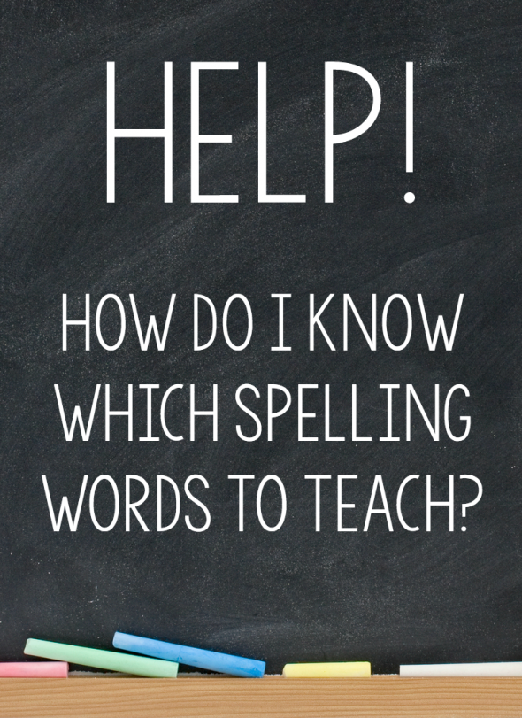 So you want to know what spelling words to teach? Learn how to figure it out, no matter what grade you teach.