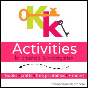Letter K Activities - the measured mom