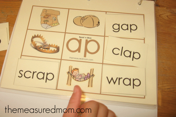 Looking for word family activities? The Measured Mom has five free printables for short a - perfect for preschool through first grade.