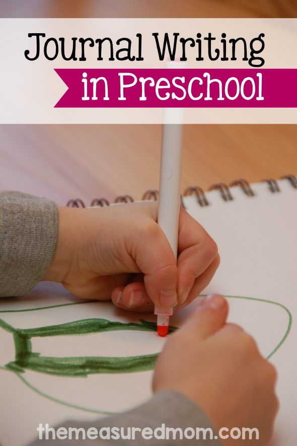 Are you teaching preschoolers to write? You'll love this post with 6 helpful tips for journal writing in preschool. 