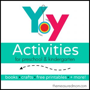 Letter Y Activities - the measured mom