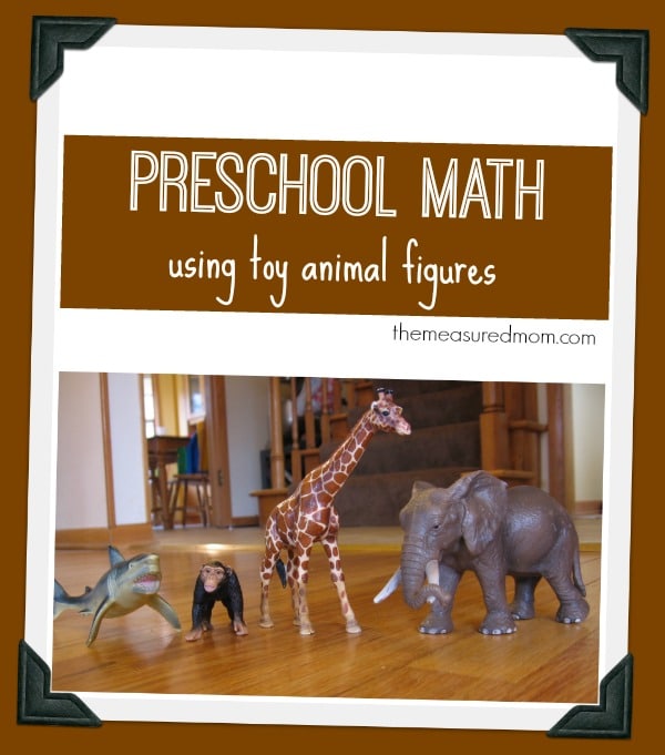 Math Activities with Animals for Preschoolers - simple and fun! - The  Measured Mom