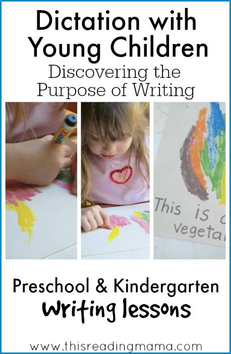 Teach Young Children About Writing By Letting Them Dictate - 