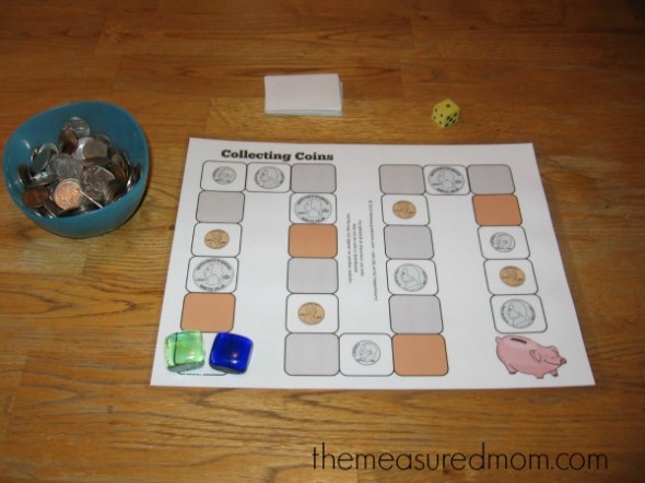 What a fun collection of coin activities for preschool, kindergarten, and first grade! 