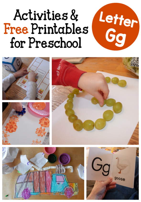 LOTW Letter G Activities The Measured Mom