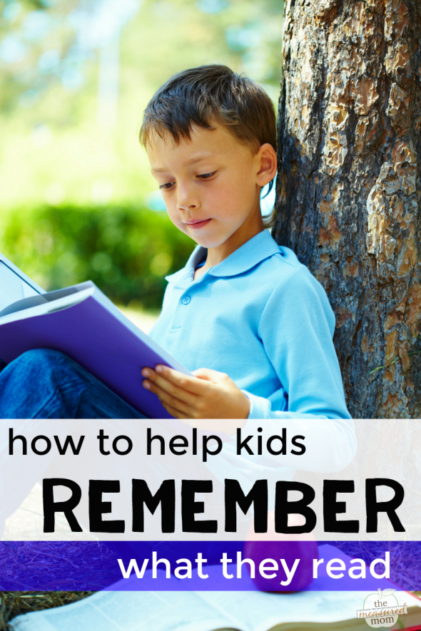 help kids remember what they read