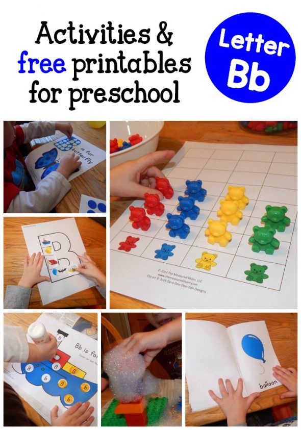 LOTW Letter B Activities The Measured Mom