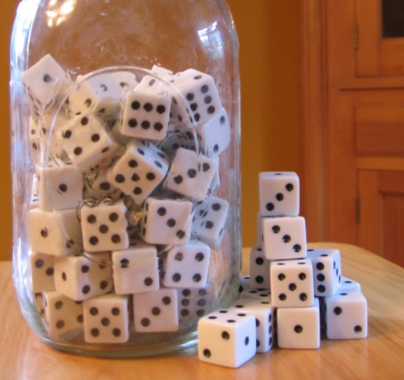 Large Variety of Dice Sets of 6 Great Classroom Resource for Student Activities 