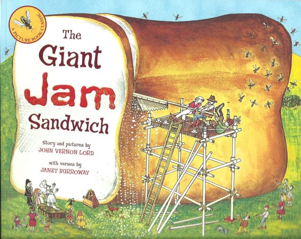 giant jam sandwich 590x469 Letter J Books