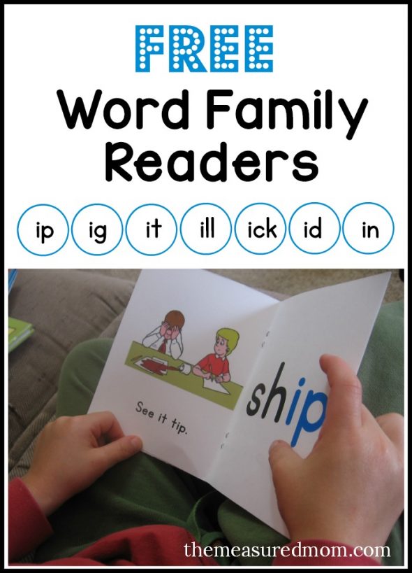 These short i books are part of a GIANT set of free decodable books for kids! 