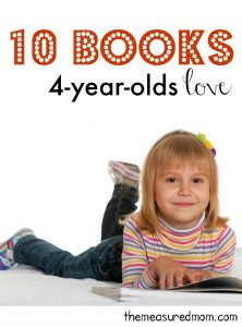 Our favorite books for 4 year olds - The Measured Mom