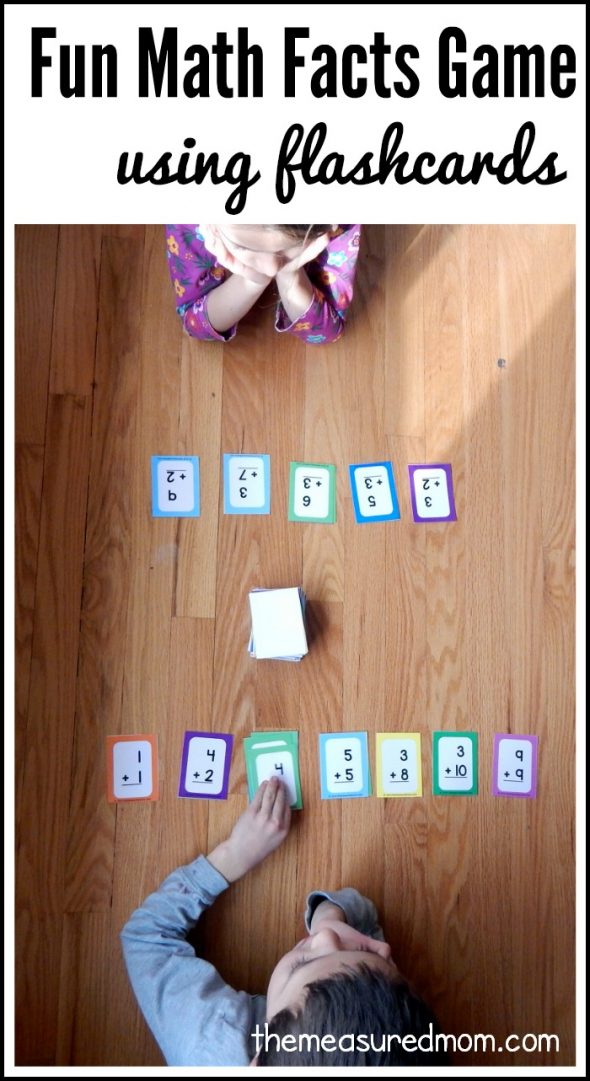 Thirty-six Pcs Childrens Math Flash Cards for Developing Math Skills 