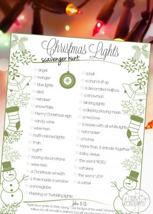 40+ free printable Christmas games for kids - The Measured Mom