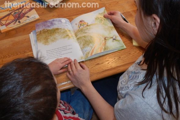 Making connections is a simple reading strategy that will help your child remember what he reads. Check out this simple lesson with a free printable!