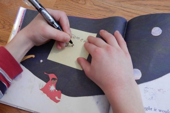 Making connections is a simple reading strategy that will help your child remember what he reads. Check out this simple lesson with a free printable!