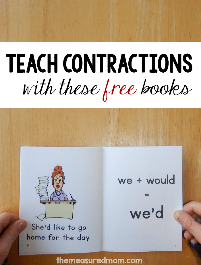 Are you teaching your students about contractions? They'll ...