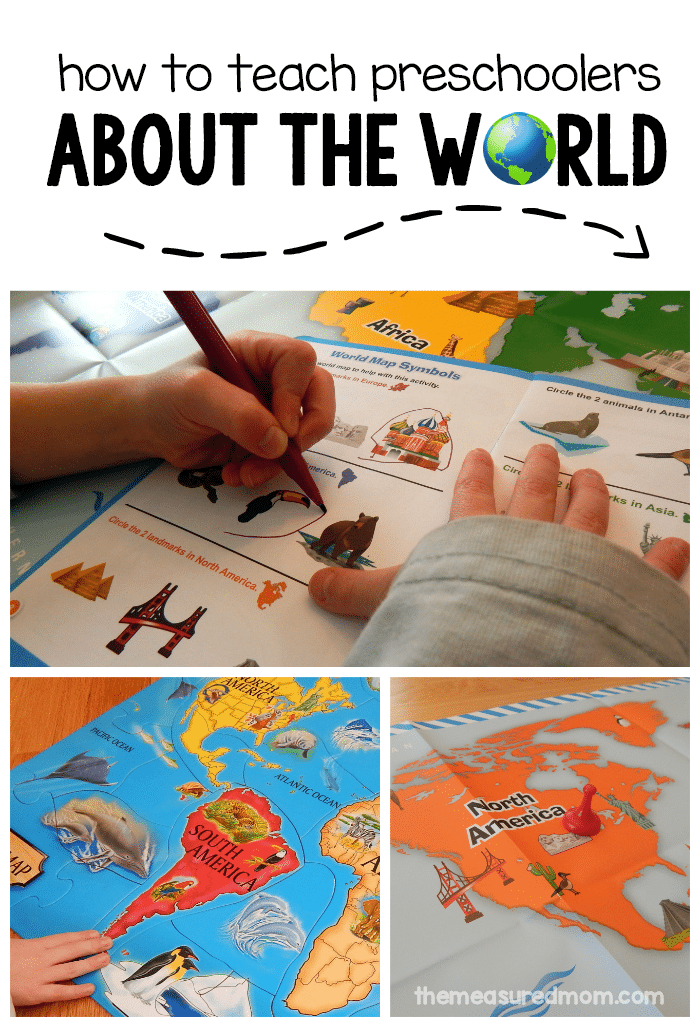 Fun activities for preschoolers learning about their world