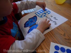 A Peek At Our Week: Letter B Activities - The Measured Mom