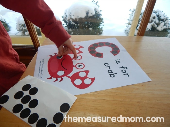 If you're looking for letter C activities for preschool, you'll love this peek at our week of fun, hands-on alphabet activities. Get free printables, too!