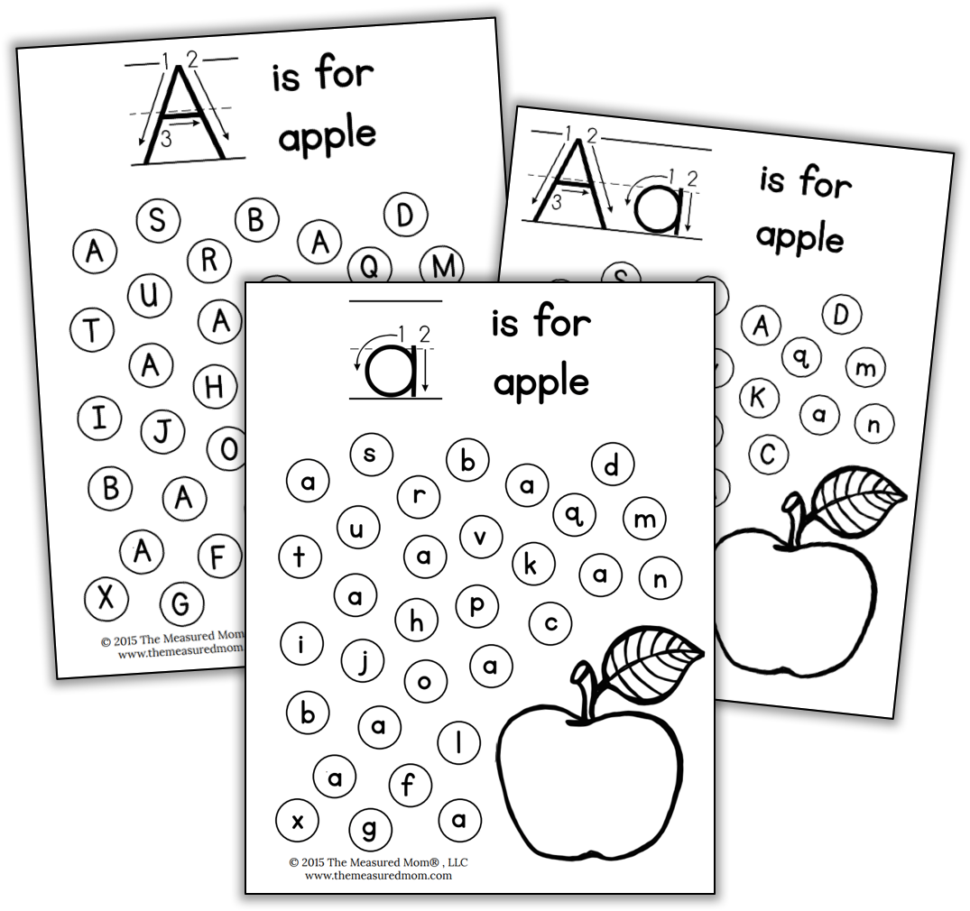 Letter Find Worksheets