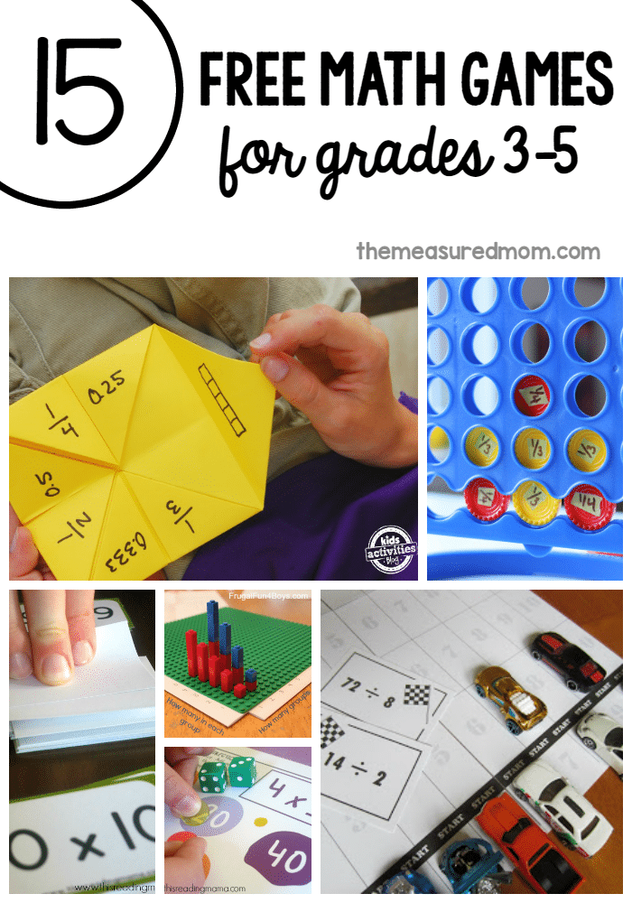 math games for grade 3 and up the measured mom