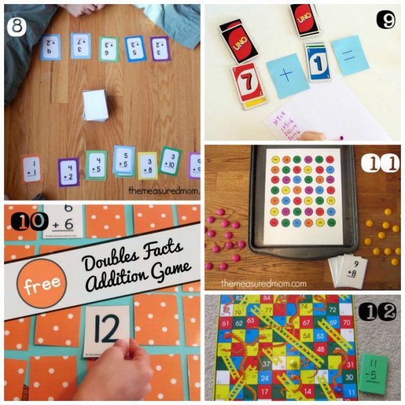 25+ fun ways to learn math facts - The Measured Mom