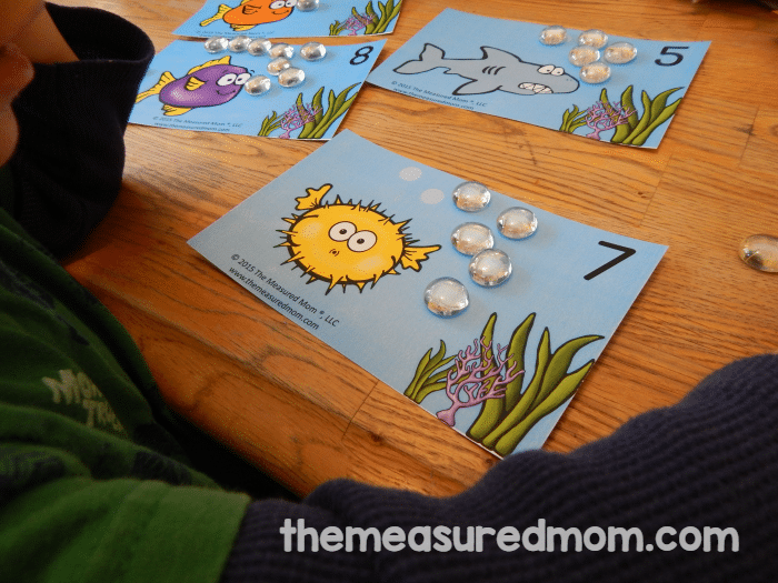 One to one correspondence counting mats (#1-20) - The Measured Mom