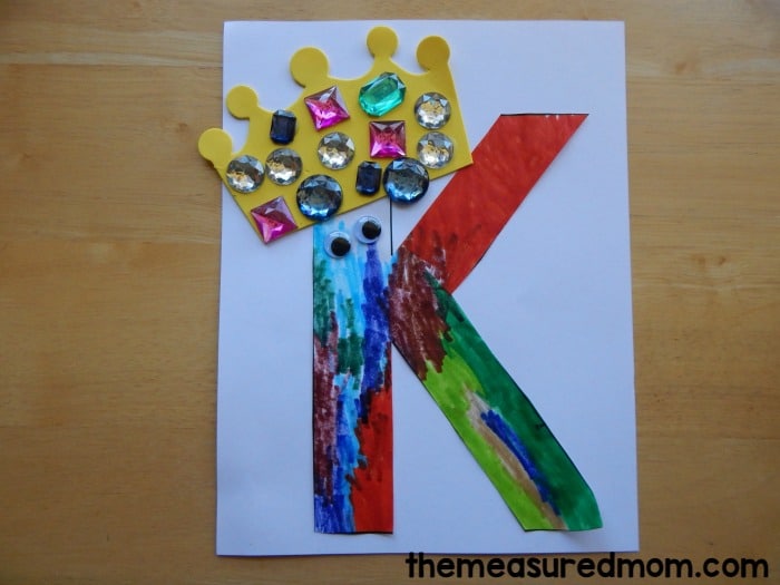 Letter K activities for preschool - The Measured Mom