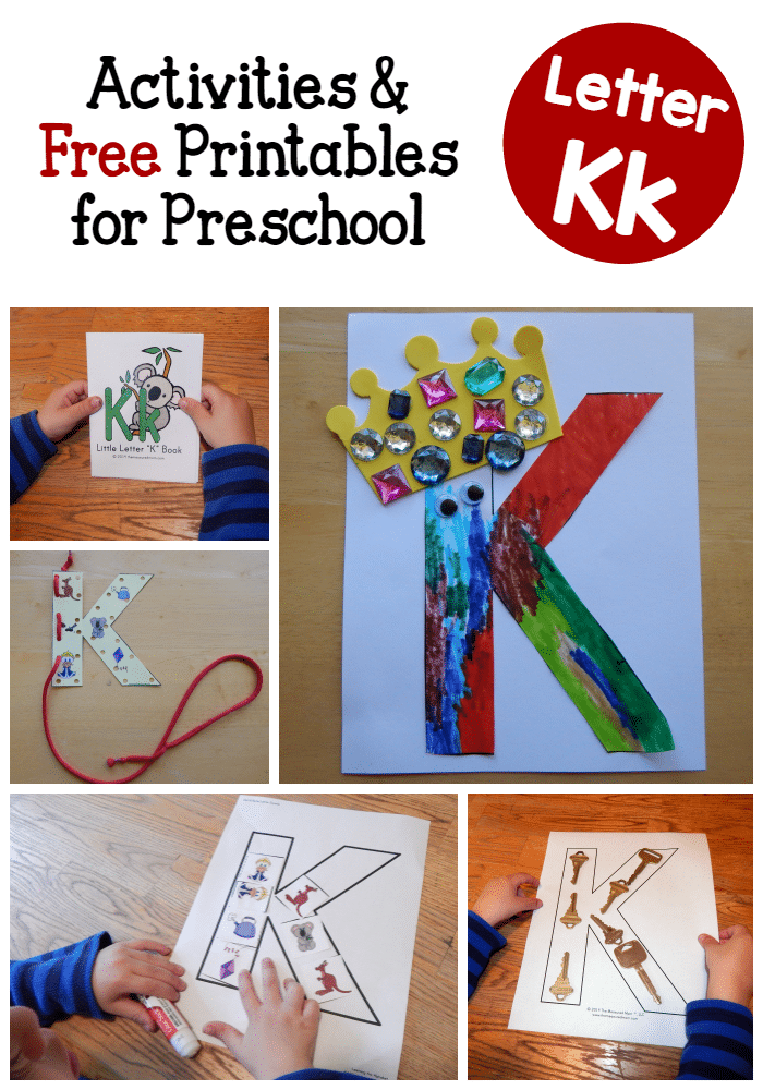 Letter K activities for preschool - The Measured Mom