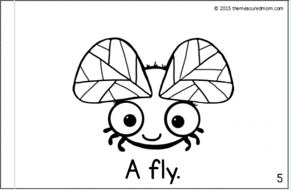 免费昆虫紧急读者-伟大的使用与幼儿园昆虫主题!