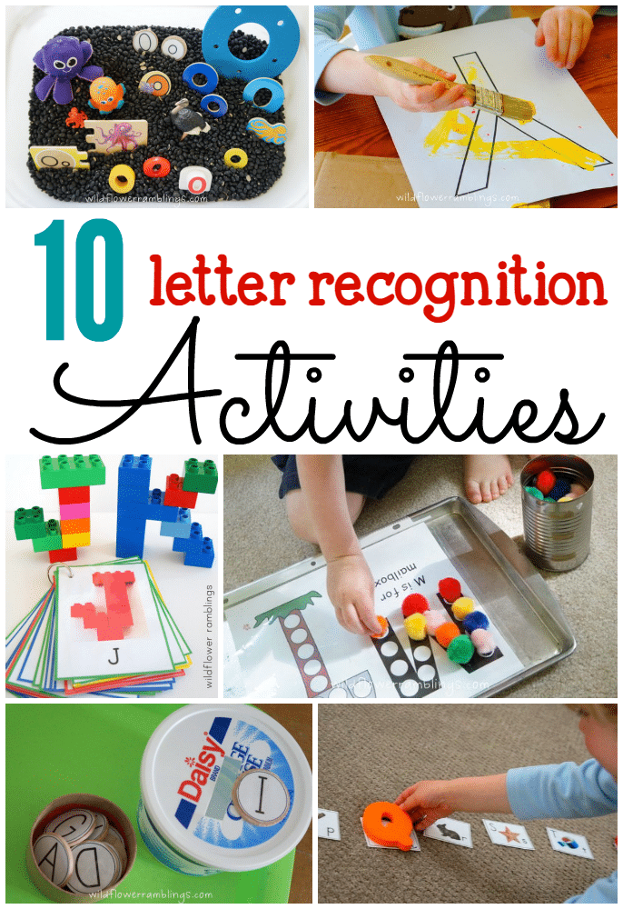 10 Letter recognition activities - The Measured Mom