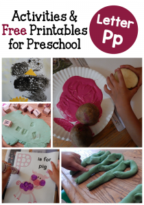 LOTW Letter P Activities - The Measured Mom