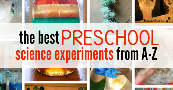 The best science experiments for preschoolers - The Measured Mom