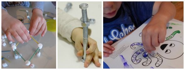 These fine motor activities for preschoolers are simple and easy to prepare - love! 