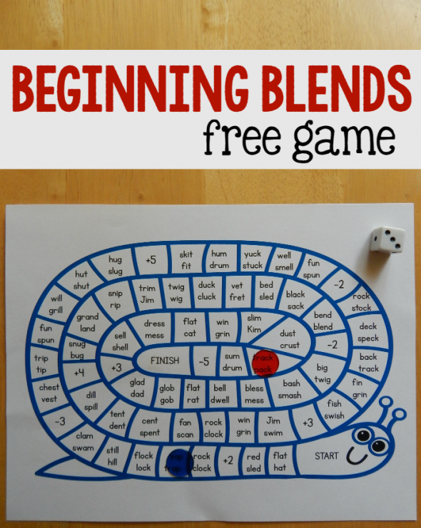 Beginning Blends Game The Measured Mom