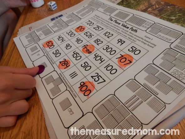 place value games for k 2 the measured mom