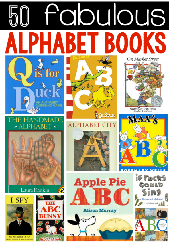 Set Of 6 Learn The Alphabet Books Preschool My ABC Mini Library