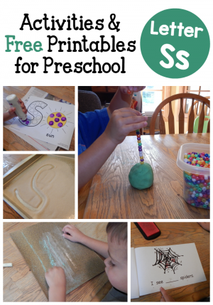 Letter S activities for preschool - The Measured Mom