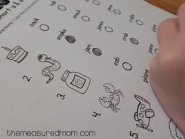 Short a & a-e worksheets - The Measured Mom