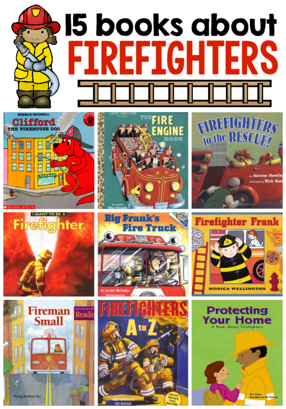 Wow - this is the biggest list of books about community helpers that I've seen yet! Awesome that it has books about firefighters, books about police officers, and much more! 
