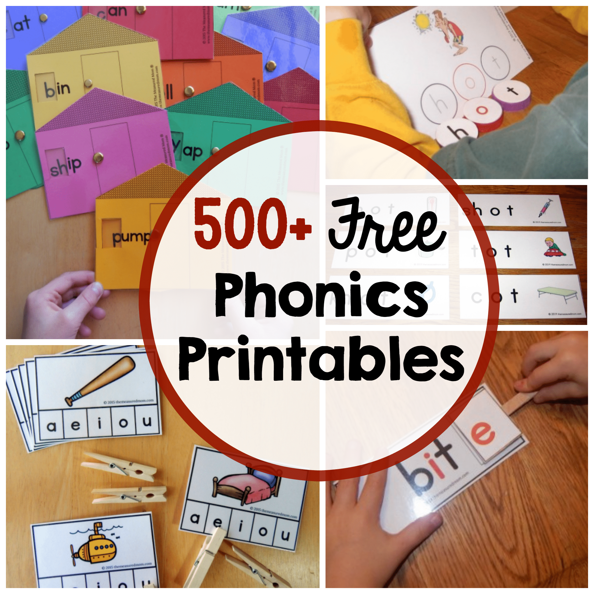 Free Phonics Printables For Kindergarten