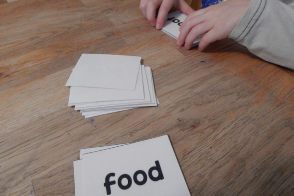 This free card game is a great oo words activity!