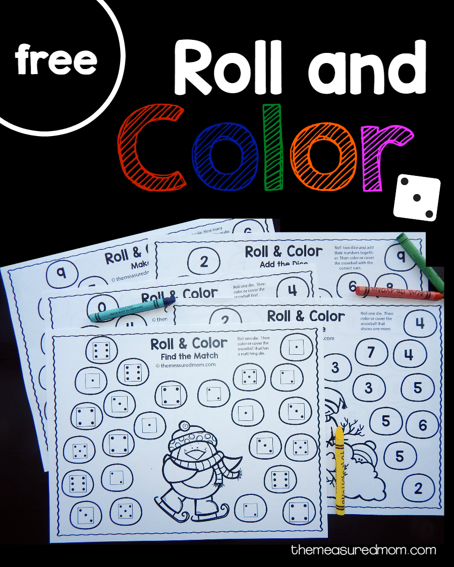 measured alphabet mom games games and winter color Free  Mom  roll Measured The