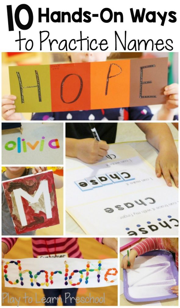 These are awesome name activities for kindergarten and preschool! 