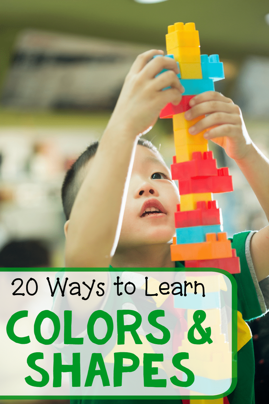 20 Shape and color activities for preschool - The Measured Mom